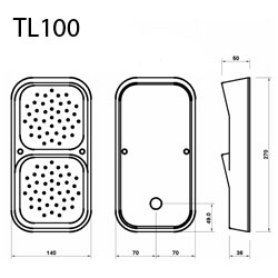 Loading dock traffic light diagram